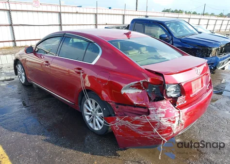 2007 Lexus Gs 350 from USA, damaged, VIN JTHBE96S270010254